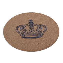 Ruili 5pcs Soft Wood Cup Mat Coaster 10pcs Middle Crown