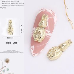 Manicure Zircon Pearl Shell Bow Star-moon Ultra Flash Light Luksus Nail Diamond Patch Guld fra 18828