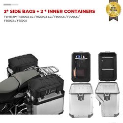 Vario Case Top laukut BMW R1200GS LC R1250GS R 1200GS LC Adventure ADV F750GS F850GS työkalulaatikko Satulalaukut Matkatavaralaukku 2 sidettä ja 2 ...