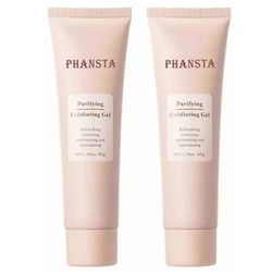 Puhdistavat entsyymit Kuoriva geeli Kuoriva kasvojen kuorinta Kasvojen kuorinta-aineet Kuolleen ihon poistoaine naisille PHANSTA 2pcs