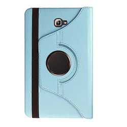 Tab A6 10.1 -kotelo 360 astetta pyörivä folio PU-nahkakotelon läppäkansi Samsung Galaxy Tab A 6 10.1 T580 T585 10.1" tablettikotelolle sininen
