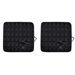 12V auton lämmitystyyny mukava - lämmitin USB-kaapelilla nopeasti lämmittävä sähköinen talvi lämmin Musta