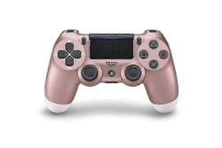 Langaton Rose Gold -ohjain PlayStation 4:lle, DualShock 4 -yhteensopiva peliohjain