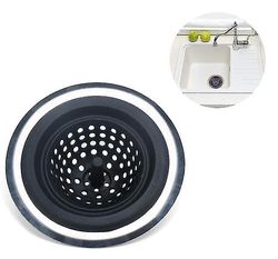 Coosilo 2 I 1 vask Si Basin Filter Flume Strainers aftagelige filtre