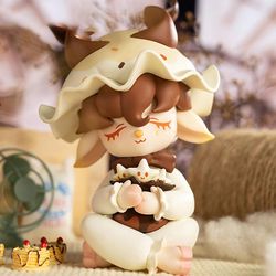 Bicaco Sleeping God Baby Day Dream dyktig 13cm Limited Edition Action Anime Figurer Kawaii Desk Surprise Doll leketøy for jenter gaver 1 stk.