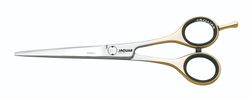 Jaguar Perfect 6" kampaamosakset - 22 kultakaraatin pinnoitus Hopea
