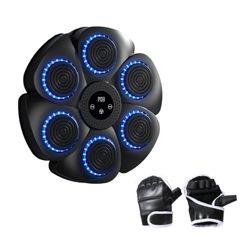 Musiikki Nyrkkeilykoneen seinäkohde Koti Nyrkkeily Seinäkohde kuntosalille Koti Karate Black Musta 40cmx40cm