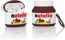 LINCMAN Silikoni söpö Airpods Pro suklaakotelo avaimenperällä, sarjakuva välipaloja perunalastut 3D-karkkisuunnittelu Airpod Pro -lisävarusteet Lat...