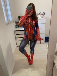Manchalk Spiderman Cosplay Kvinde Sexet Zentai Suit Spandex Bodysuit Superhelt Zentai kostume Halloween Carnival Party Fancy Dress Jumpsuit Høj kva...