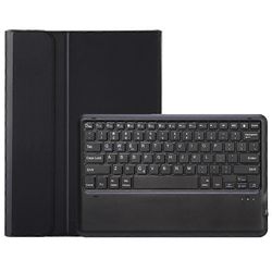 AM26 Lenovo Tab P12 erittäin ohut nahkainen tablet-jalustan kansi + Bluetooth-näppäimistö Monivärinen Black