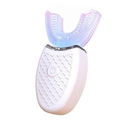 Ultraääni sähköhammasharja aikuiset U-muotoinen hammasharja Koko suu hammasharja hampaiden valkaisuhammasharja