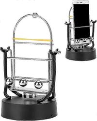 Matkapuhelimen pidike, puhelin Swing Go Shake Wiggle Device Perpetual Motion Phone Step Counter automaattinen Shake Motion Brush Step USB-kaapelilla