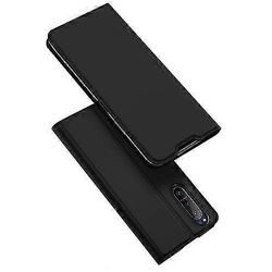 Sony Xperia 5 Ii Dux Ducis Skin Pro -sarjan vaakasuora Flip Pu + Tpu -nahkakotelo Musta