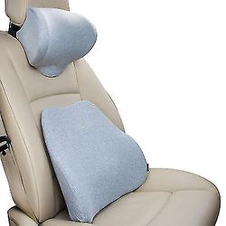 Barsinfi Highdensity Rygpude til at lindre muskelsmerter Grå Lumbar pillow