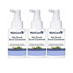 WishCare Hair Growth Serum Concentrate 30ml - Miehille ja naisille, jotka etsivät paksumpia hiuksia 3pcs