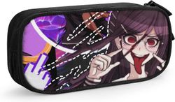 Kerota Younini Danganronpa Toko Fukawa Kynäkotelo Kynälaukku Pussilaatikko Kannettavat kynäpussit Paperitavarat Lyijykynäpussi koululle teini / tyt...