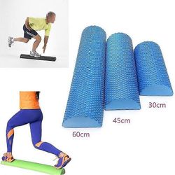 Half Round Yoga Block EVA Foam Roller Balance Pad Jooga Pilates lihasten palauttamiseen Fysioterapia Jooga ja pilates Blocks_Good laatu Oranssi-30cm