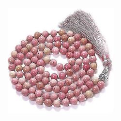Naiset 108 Mala Rukous Helmiä Wrap kaulakoru Pitkä Tassel Healing Kristalli kivi kaulakorut Jooga Meditaatio Reiki kvartsi korut