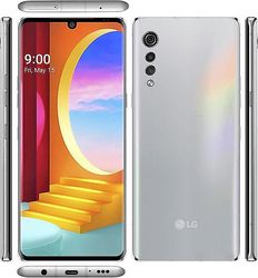LG VELVET G900 6+128 Gt Aurora Silver -yhden SIM-kortin älypuhelin
