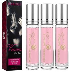 1-3stk feromon intim partner parfume tiltrække pige mændkvinder rulle på duft 3PCS WOMEN
