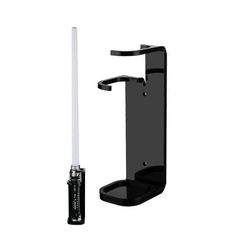 Valomiekka seinäkiinnitysjalusta Kevyt saber-näyttöteline seinäpidike mukana ruuvit Laitteistot, jotka ovat yhteensopivia useimpien kanssa Musta