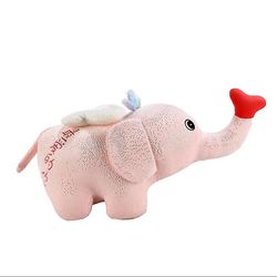 Handuo Elefanten udstoppede dyr Pink 60cm