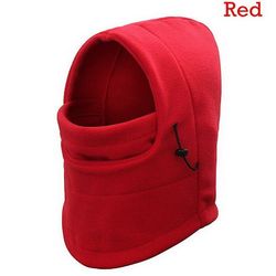 Vinter varm fleece beanies hatte til mænd kranium bandana hals varmere elefanthue ansigt warmming wargame cap specialstyrker unisex hat Red2