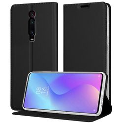 Xiaomi Mi 9T / Mi 9T PRO / RedMi K20 / RedMi K20 PRO -kotelo - matta pinta korttipaikalla TYYLIKÄS MUSTA