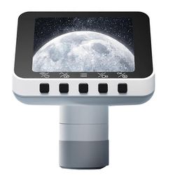 30070 WIFI-elektroninen okulaari tähtitieteelliseen kaukoputkeen, monokulaarinen, 70 mm:n suuriaukkoinen, Stargazi-käyttöön White