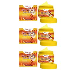 Mehiläismyrkkynivelvoide Beevenom Joint Bone Healing Cream Kannettava nivelkipua lievittävä rauhoittava hierontavoide naisille miehille 3pcs