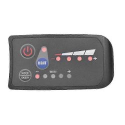 5PIN-mittari sähköpyörälle - S810 LED-näyttö 36V vedenpitävä Musta