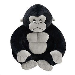 Linkrunning Gorilla, simpanssi, King Kong Pehmolelu Nuken syntymäpäivälahja (musta 35cm)