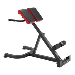 Succebuy Roomalainen tuolin hyperextension-penkki, 300 lbs säädettävä jatkokone, monitoimiset harjoitusvälineet pakaralihakselle, reisilihakselle, ...