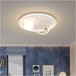 Barnas rom Taklamper Nordic Astronaut Creative Cartoon Ceiling Lights Planet Astronaut Ceil