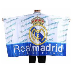 Real Madridin lippu (wm 2022) (100% polyesteri ja koko 86*138)