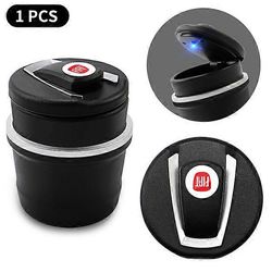 Tuhkakupit Monikäyttöinen auton tuhkakuppi Creative LED-valo Auto sisustustarvikkeet Fiat Tipo FR Punto Ducato Abarth Stilo Palio Viaggio Fiatille ...