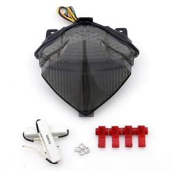 Moottoripyörän takavalon takavalon jarrujen suuntavilkut LED-valo YZF-R1: lle YZF1000 2004 2005 2006 Boris teen väri