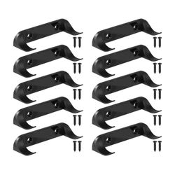Qinghai Car Display Wall Mount Display Hook Pystysuora vitriin keräilyautoille Wall Hook Ripustin ruuveilla Lego Speed Champion -sarjaan 10pcs