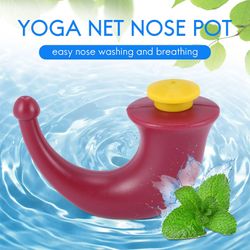 Yoga Nasal Neti Pot Skylling Nese Wash System Sinus Vanning Bihulene 200mL Som vist