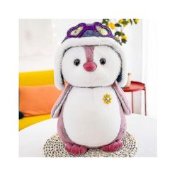 Plysj Leketøy Kawaii Penguin Doll Med Kawaii Face Boutique Collectible Doll, 1 Rosa Zinuo Boutique