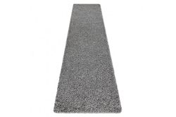 RugsX Tæppe, Runner SOFFI lurvet 5cm grå - til køkkenet, gangen 70x200 cm