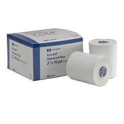 Kendall-kankaan lääketieteellinen teippi 1/2 tuumaa x 10 jaardia valkoinen, 1 rulla