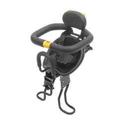 Turvallinen lasten polkupyörän istuin polkupyörän eteen, vauvanistuin, lasten satula polkimilla, 1-5-vuotiaille