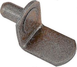 50kpl antiikkimessinki L-muotoiset kiinnikkeet 6mm - Keittiöhylly ja kirjahyllylaitteisto Eurooppaan