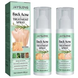 2kpl Back Akne Repair Spray Fades Pockmarks Repair Back Back Shoulder Acne Skin Care Spray