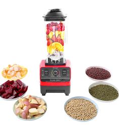 Handuo Multifunktionel juicer fuldautomatisk kogemaskine rød