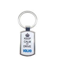 Hiprock Volvo - Nyckelring Keep calm and drive Volvo