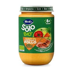 Hero Luomukana- ja riisikasvispurkki 190 g (kana - liha)