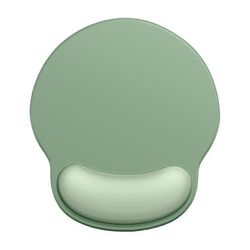 Officen ergonominen hiirimatto useita värejä rannetuella ja käsitukimatolla Kontrastinen mintungre