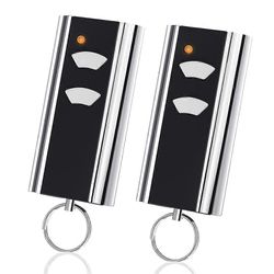 2 kpl autotallin oven vaihtokaukosäädin Normstahl RCU 433-2K, 433.92 MHz autotallin avaaja H